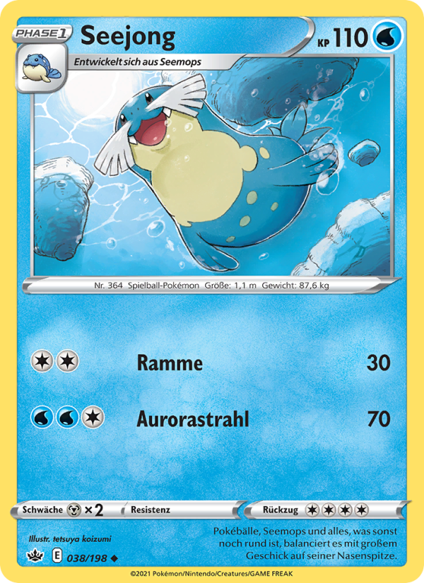 Seejong Pokémon TCG cards