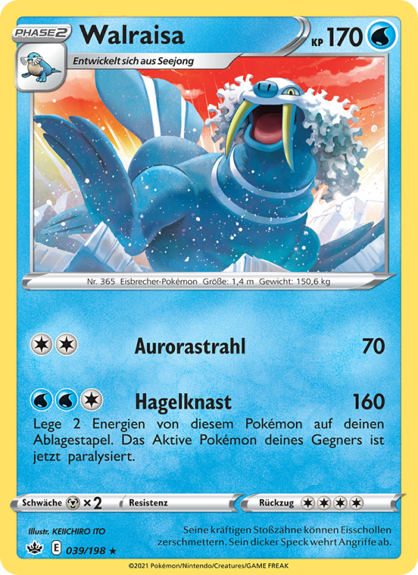 Walraisa Pokémon TCG cards