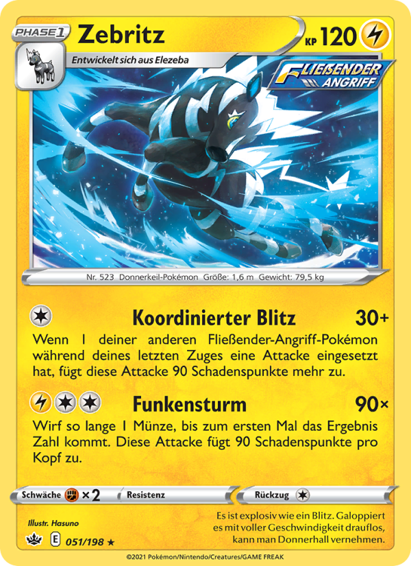Zebritz Pokémon TCG cards