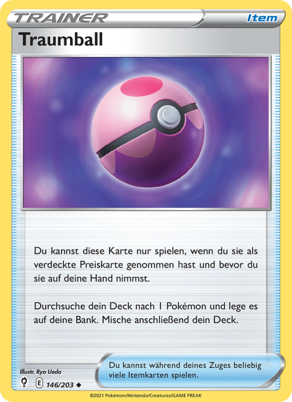 Traumball 146 — Drachenwandel (German Pokémon TCG card)