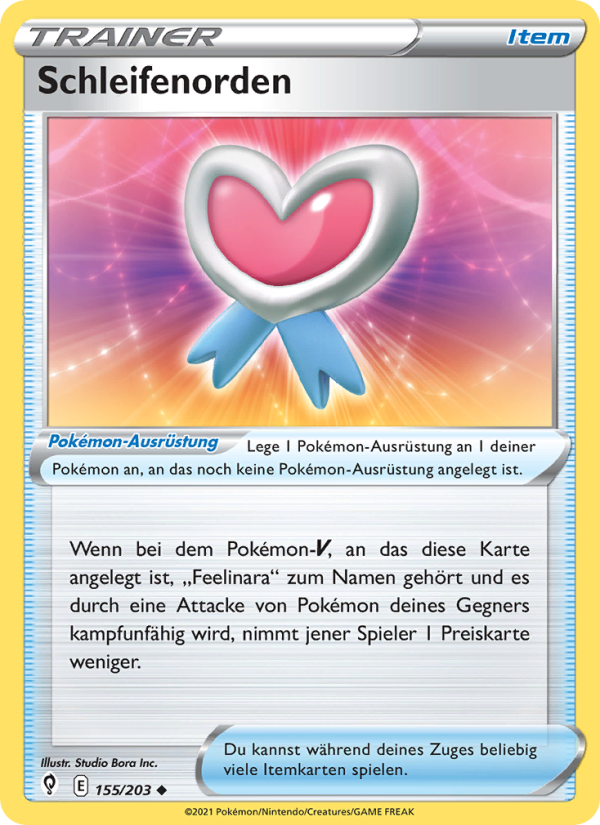 Schleifenorden 155 — Drachenwandel (German Pokémon TCG card)