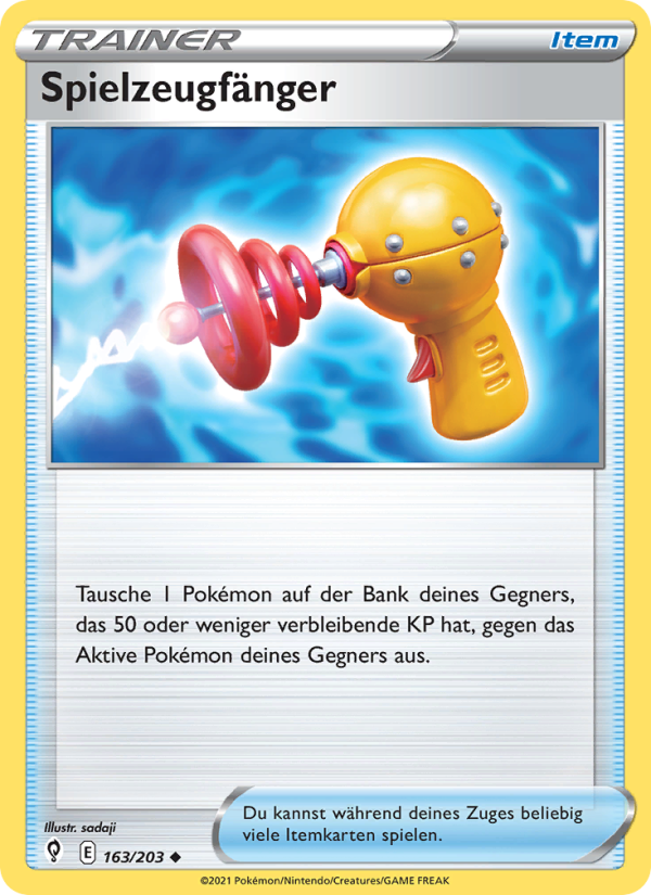 Spielzeugfänger 163 — Drachenwandel (German Pokémon TCG card)