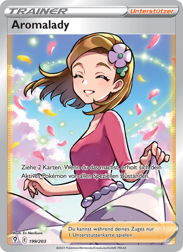 Aromalady 199 — Drachenwandel (German Pokémon TCG card)