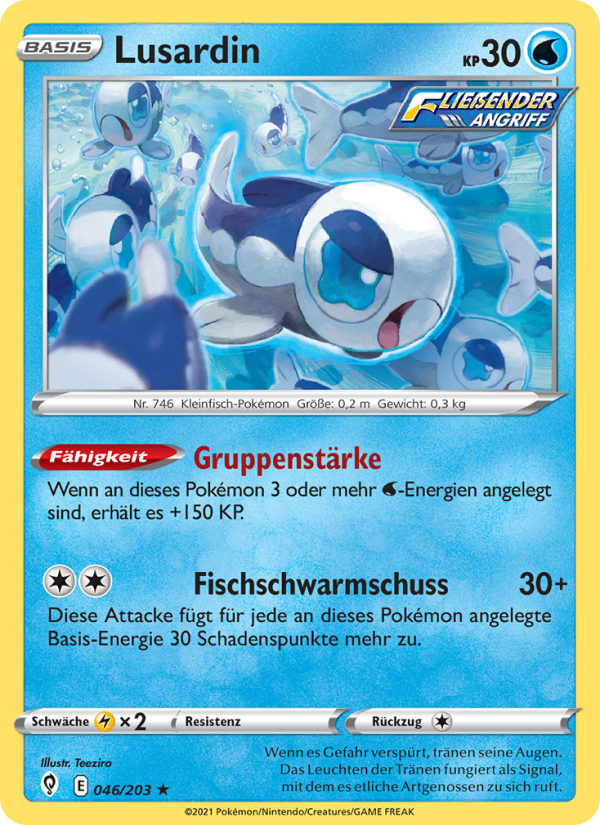 Lusardin Pokémon TCG cards
