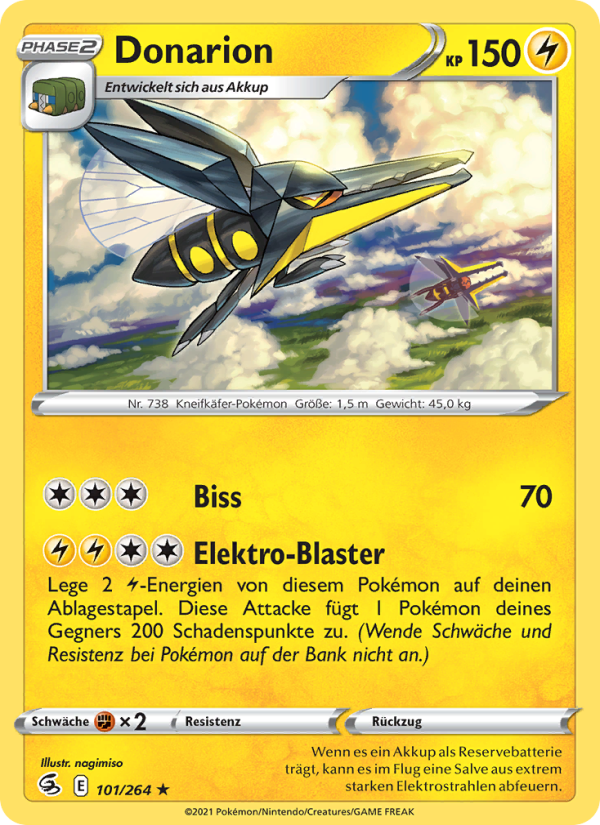 Donarion Pokémon TCG cards