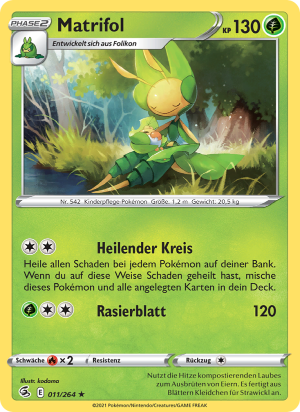 Matrifol Pokémon TCG cards