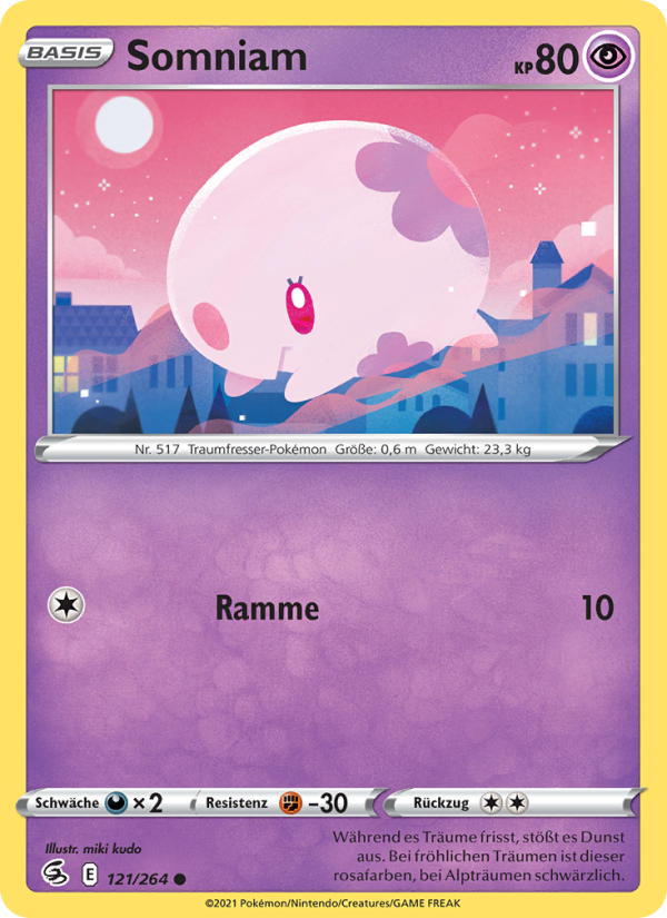 Somniam Pokémon TCG cards
