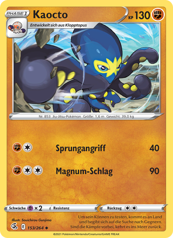 Kaocto Pokémon TCG cards