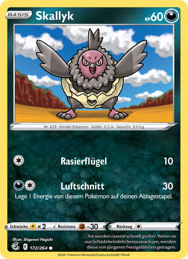 Skallyk Pokémon TCG cards