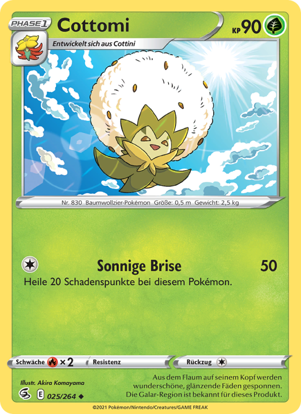Cottomi Pokémon TCG cards