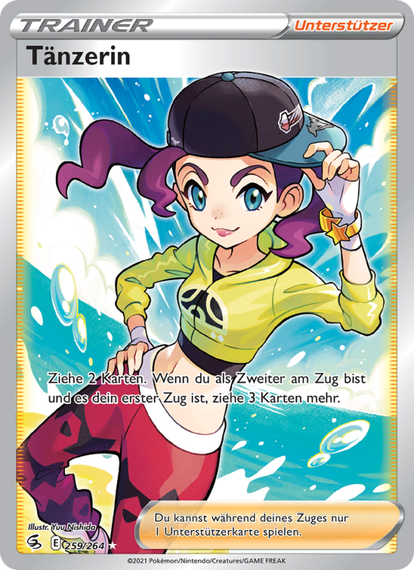 Tänzerin 259 — Fusions Angriff (German Pokémon TCG card)