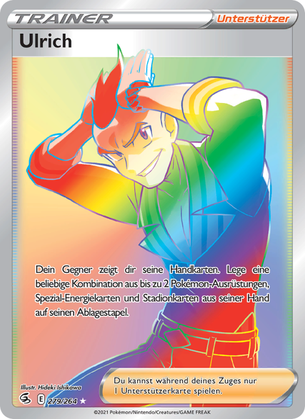 Ulrich 279 — Fusions Angriff (German Pokémon TCG card)