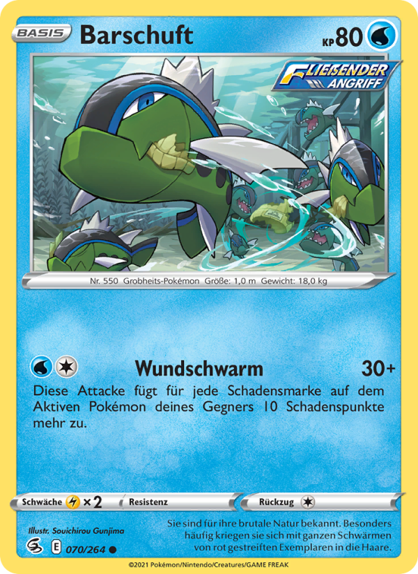 Barschuft Pokémon TCG cards