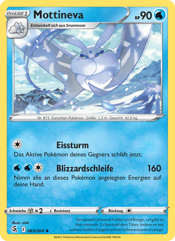 Mottineva Pokémon TCG cards