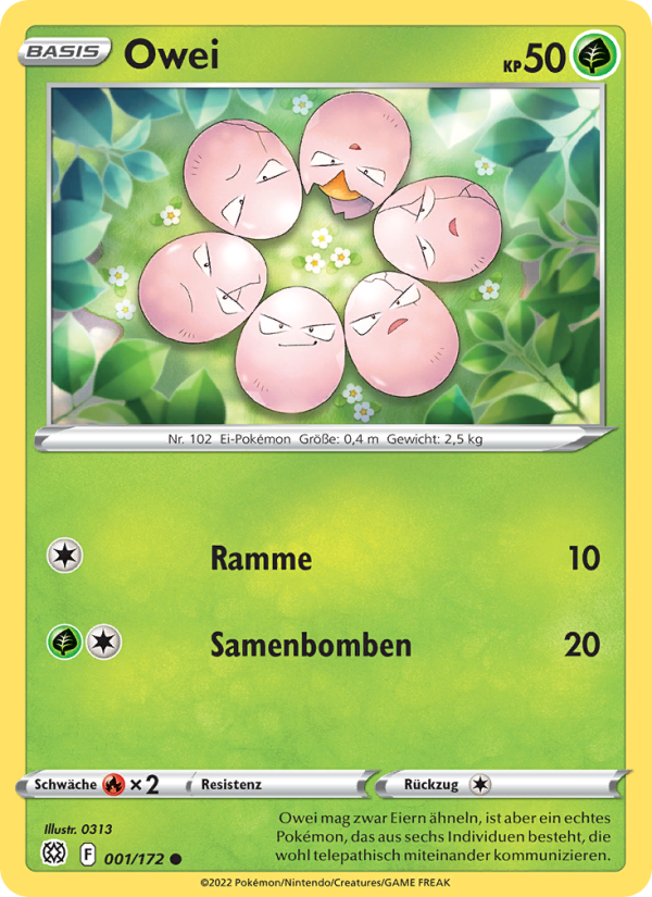 Owei 001 — Brilliant Stars (German Pokémon TCG card)