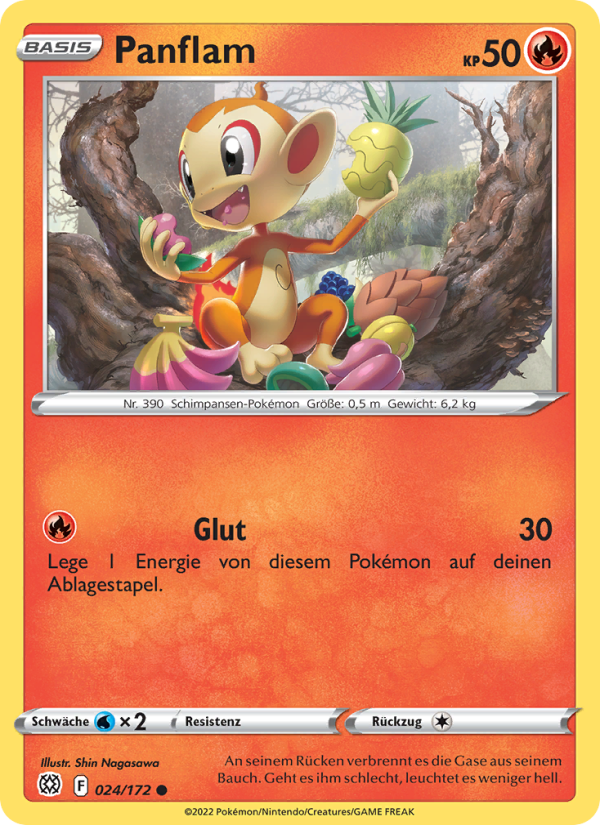 Panflam Pokémon TCG cards