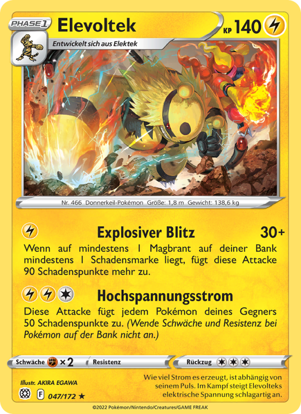 Elevoltek Pokémon TCG cards