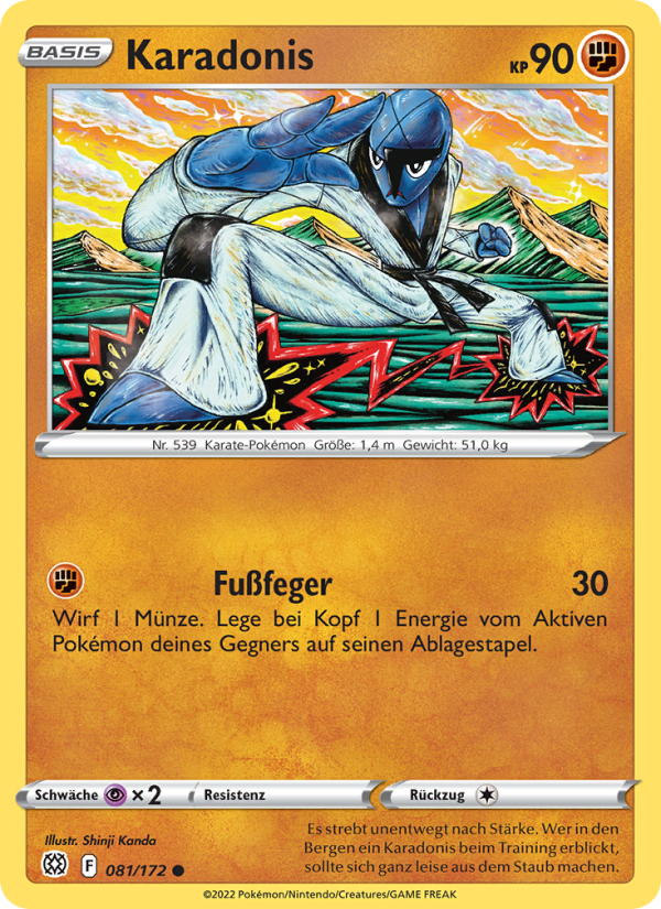 Karadonis Pokémon TCG cards