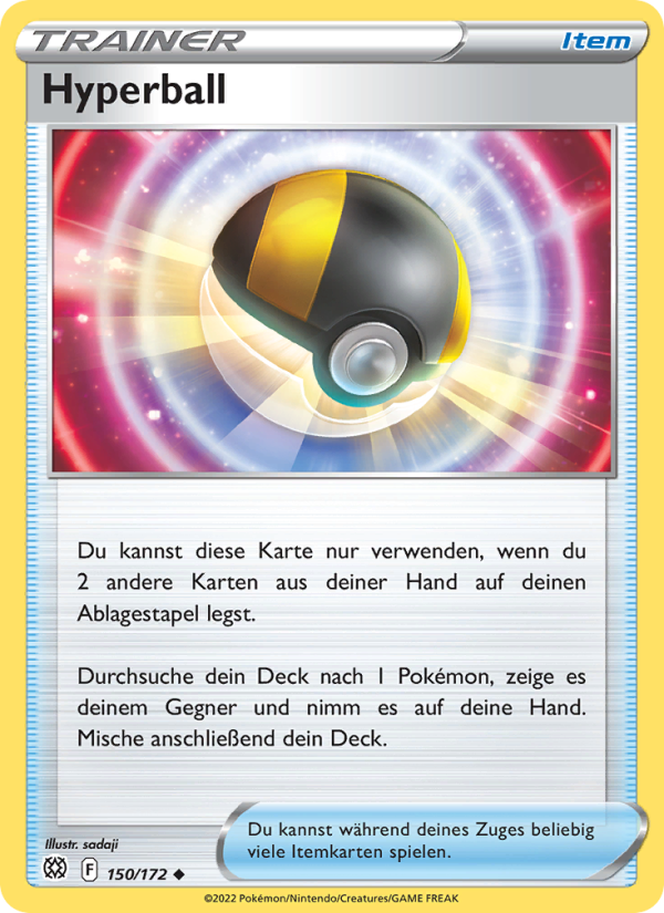 Hyperball 150 — Strahlende Sterne (German Pokémon TCG card)
