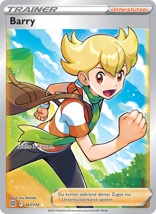 Barry 167 — Strahlende Sterne (German Pokémon TCG card)