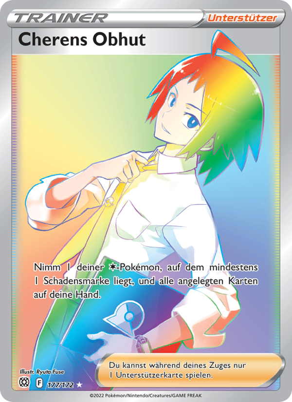 Cherens Obhut 177 — Strahlende Sterne (German Pokémon TCG card)