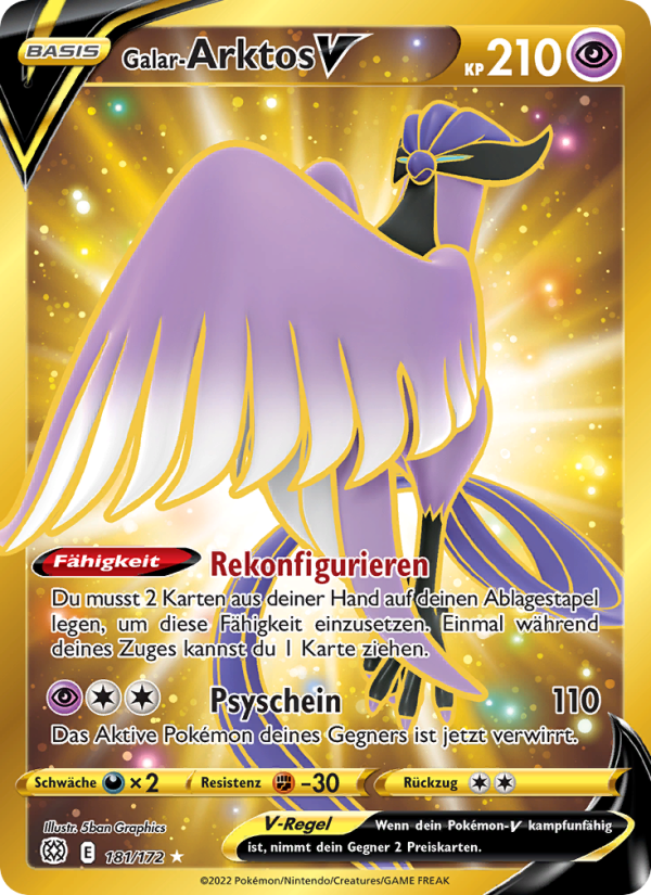 Galar-Arktos Pokémon TCG cards