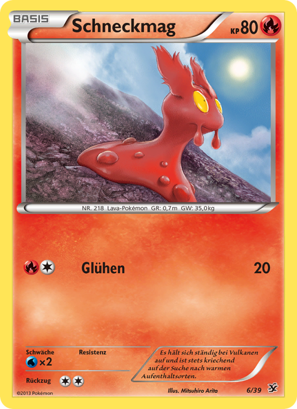 Schneckmag 6 — Kalos Starter Set (German Pokémon TCG card)