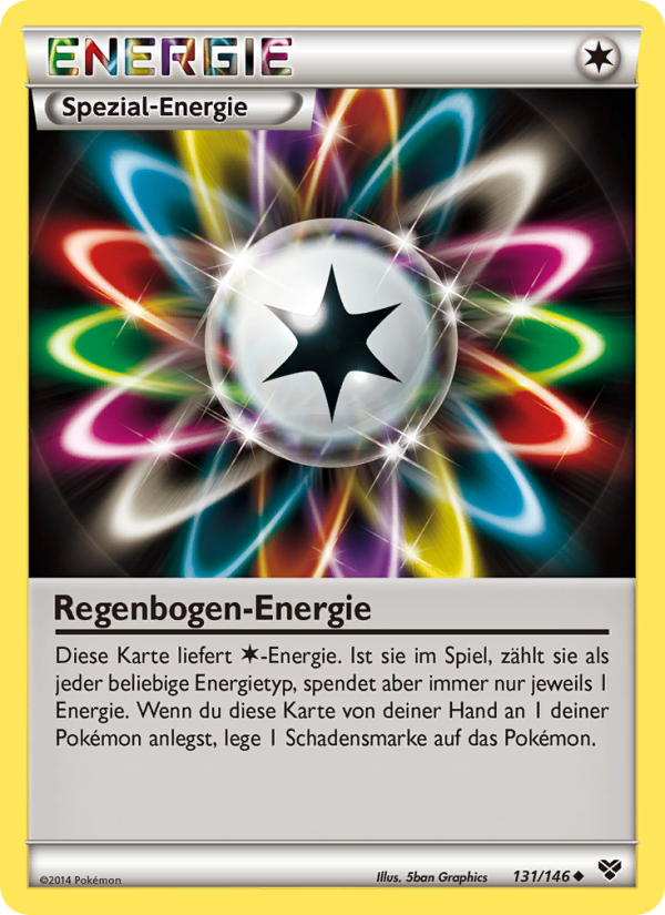 Regenbogen-Energie 131 — XY (German Pokémon TCG card)