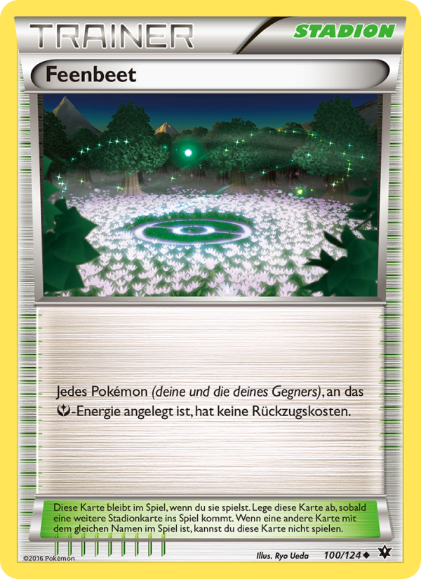 Feenbeet 100 — Schicksalsschmiede (German Pokémon TCG card)