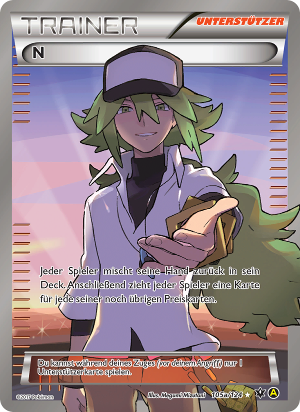 N 105a — Schicksalsschmiede (German Pokémon TCG card)