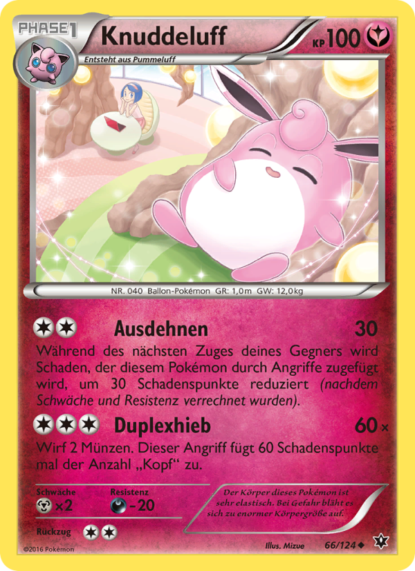 Knuddeluff 66 — Schicksalsschmiede (German Pokémon TCG card)