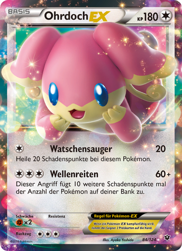 Ohrdoch EX 84 — Fates Collide (German Pokémon TCG card)