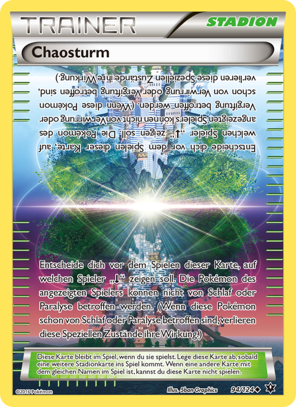 Chaosturm 94 — Schicksalsschmiede (German Pokémon TCG card)