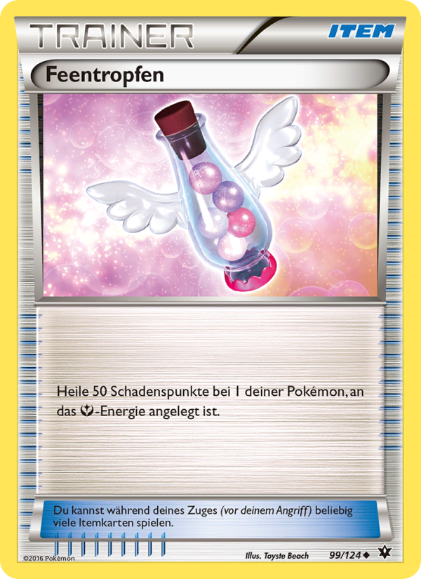 Feentropfen 99 — Schicksalsschmiede (German Pokémon TCG card)