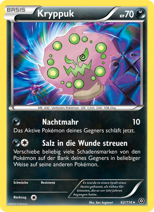 Kryppuk 62 — Dampfkessel (German Pokémon TCG card)