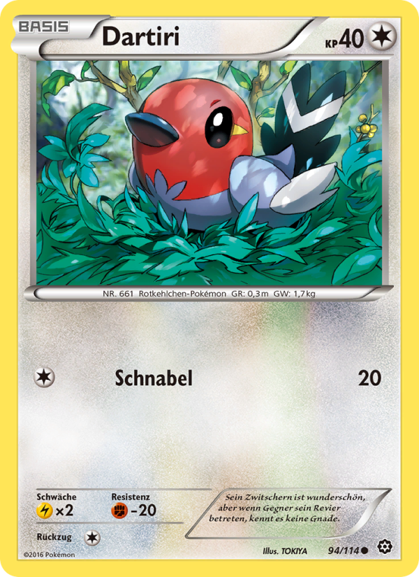 Dartiri 94 — Dampfkessel (German Pokémon TCG card)