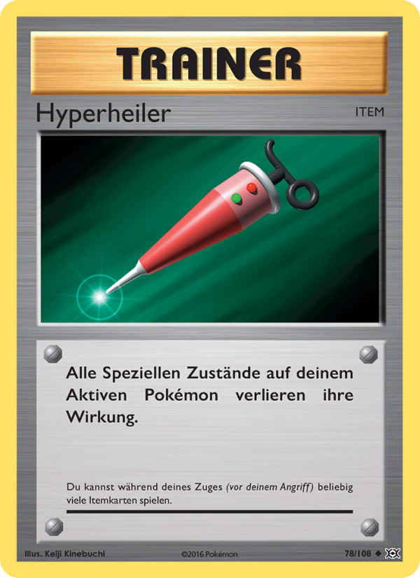 Hyperheiler 78 — Evolution (German Pokémon TCG card)
