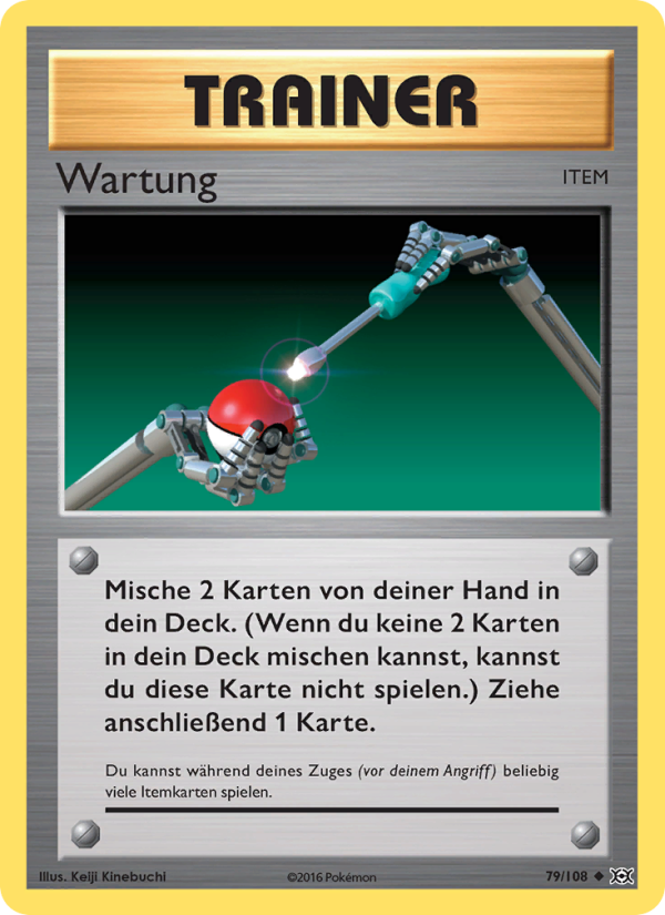 Wartung 79 — Evolution (German Pokémon TCG card)