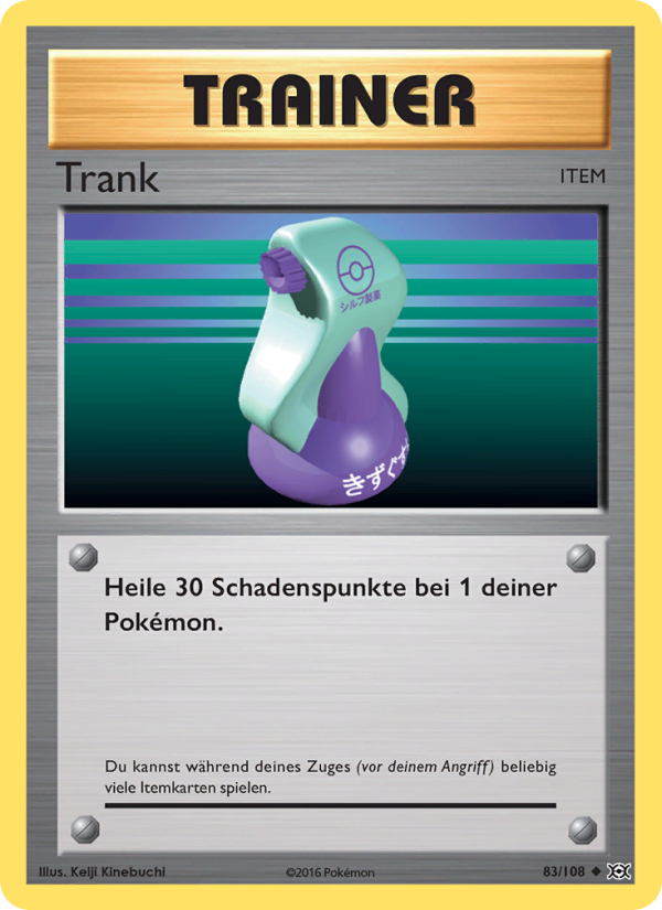 Trank 83 — Evolution (German Pokémon TCG card)