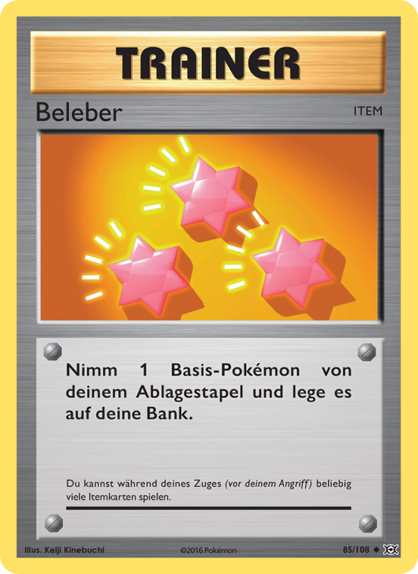 Beleber 85 — Evolution (German Pokémon TCG card)
