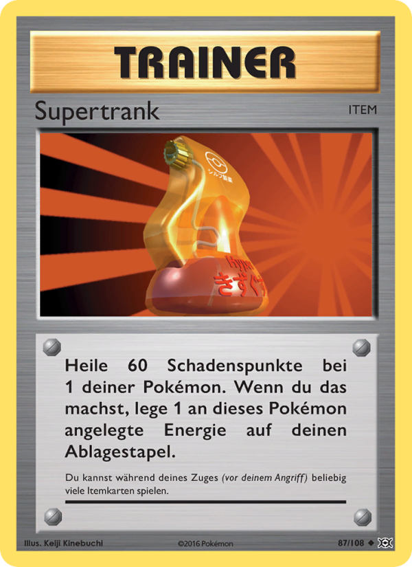 Supertrank 87 — Evolution (German Pokémon TCG card)