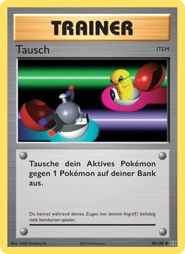 Tausch 88 — Evolution (German Pokémon TCG card)