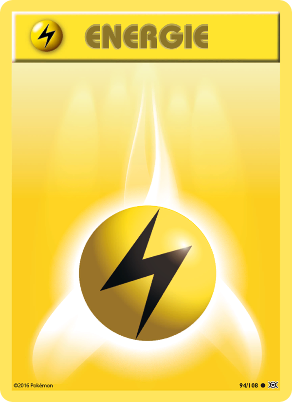 Elektro-Energie 94 — Evolution (German Pokémon TCG card)