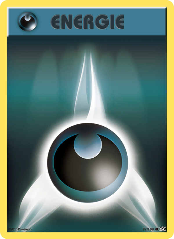 Finsternis-Energie 97 — Evolution (German Pokémon TCG card)