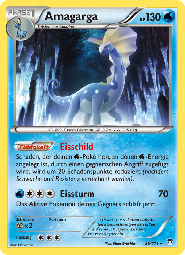 Amagarga 26 — Fliegende Fäuste (German Pokémon TCG card)