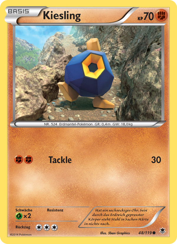 Kiesling 48 — Phantom Forces (German Pokémon TCG card)