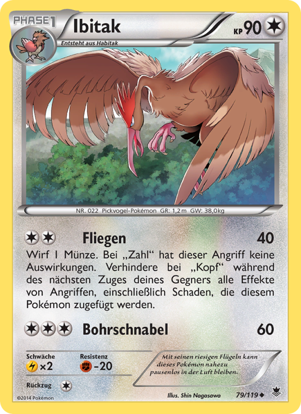 Ibitak 79 — Phantomkräfte (German Pokémon TCG card)
