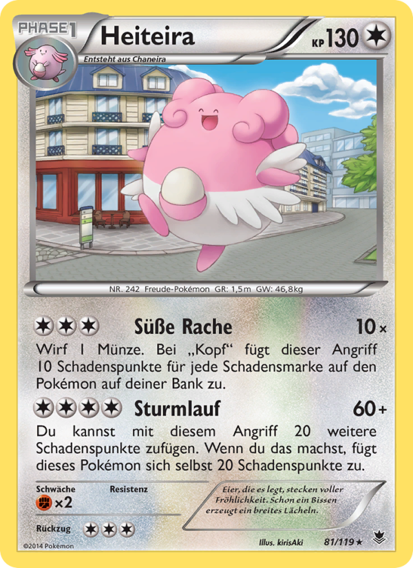 Heiteira 81 — Phantomkräfte (German Pokémon TCG card)