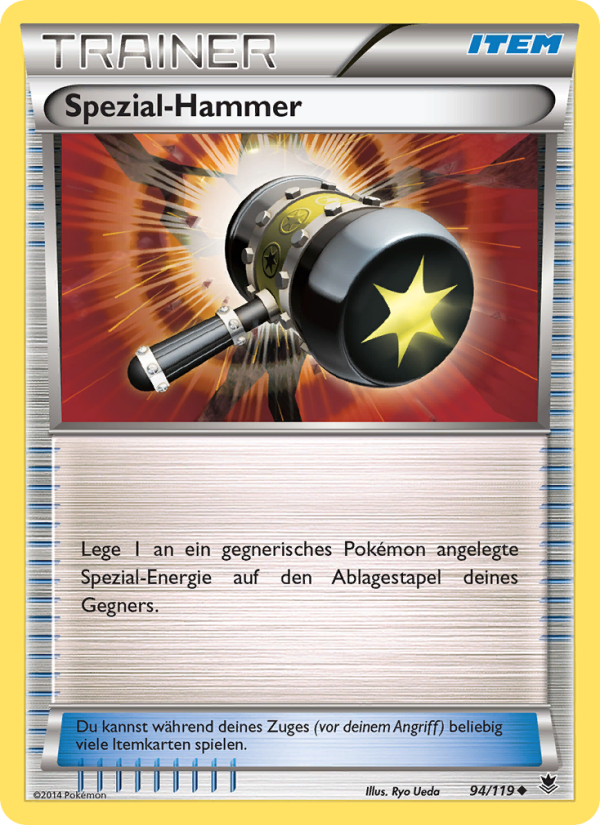 SpezialHammer 94 — Phantomkräfte (German Pokémon TCG card)