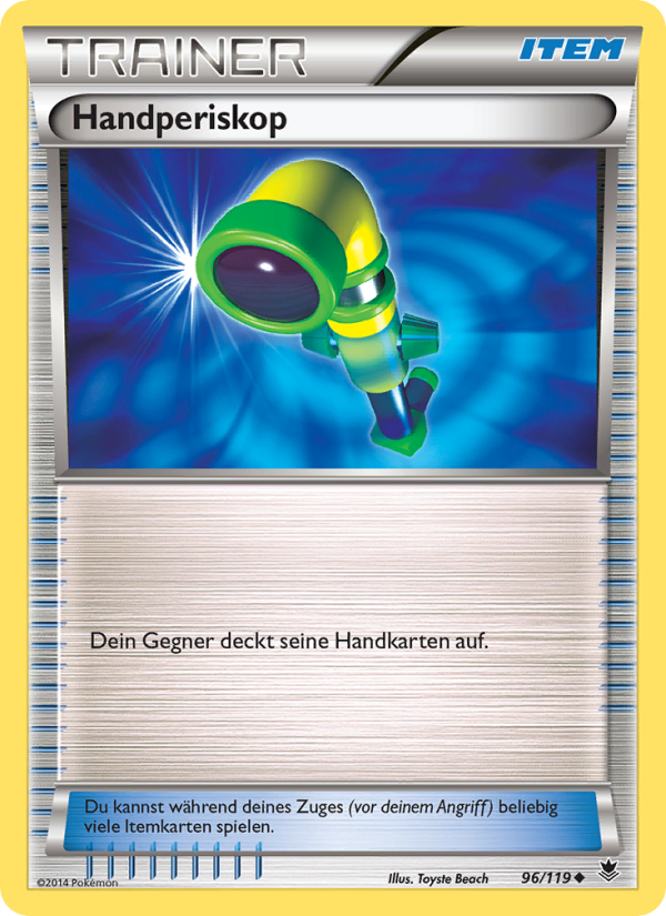 Handperiskop 96 — Phantomkräfte (German Pokémon TCG card)